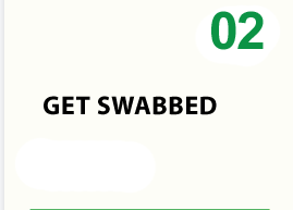 Get swabbed